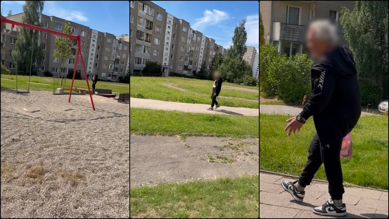 Žaidimų aikštelėje mergaites šiurpina iškrypėlis