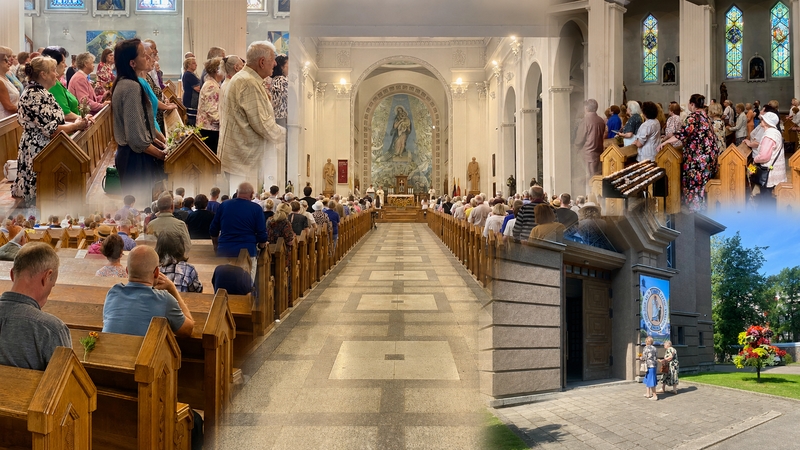 Į Klaipėdos bažnyčias – su žolynų puokštėmis rankose