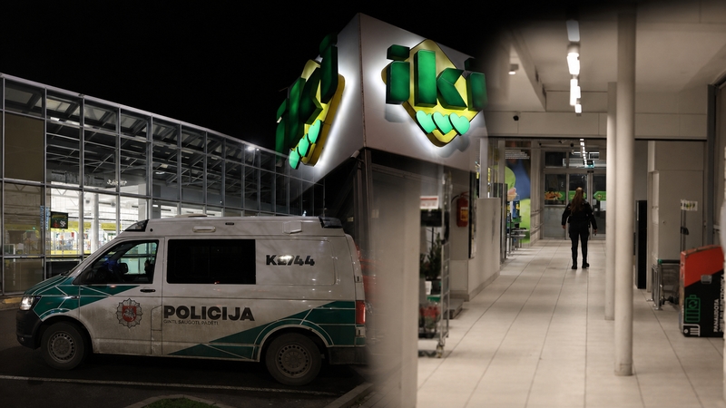 Vilniaus „Iki“ vyras į kasininkę sviedė alaus butelį