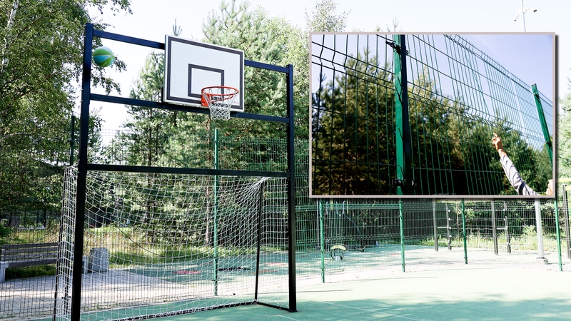 Pastebėjimas: Girulių gyventojai džiaugiasi sporto aikštele, tačiau sako, kad aplink ją esanti tvora jau nebeatlaiko intensyvaus naudojimo ir prašosi remonto.