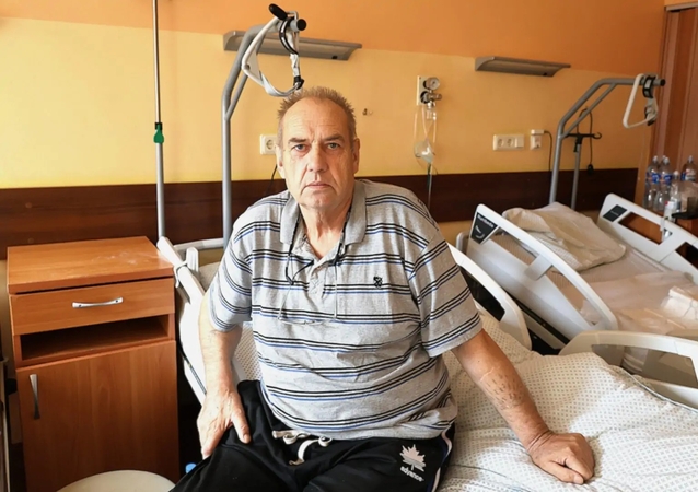 Šiaulietis Romualdas Nakutis džiaugiasi profesionalios Respublikinės Šiaulių ligoninės gydytojų komandos darbu ir dėkoja jiems už profesionalumą ir sprendimus, išsaugančius gyvenimo kokybę. 