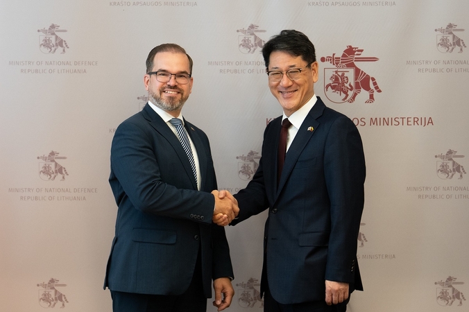 Kaunas su Pietų Korėjos ambasadoriumi aptarė oro gynybos sistemų įsigijimą