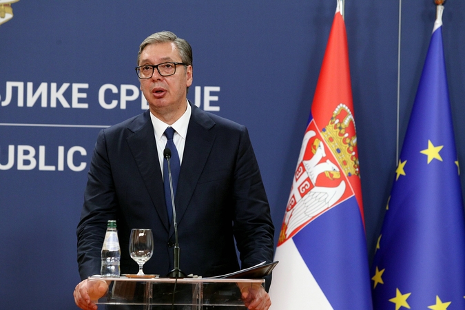 Serbijos prezidentas netiki, kad karas Ukrainoje artimiausiu metu pasibaigs
