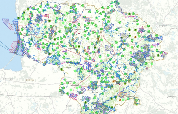Plečia geografinę informacinę sistemą