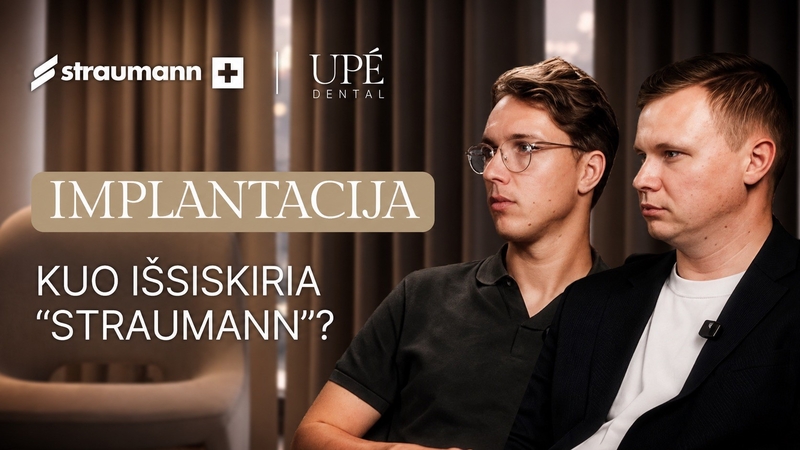 „UPĖ Dental podcast“ – pirmoji Lietuvoje odontologijos tinklalaidė