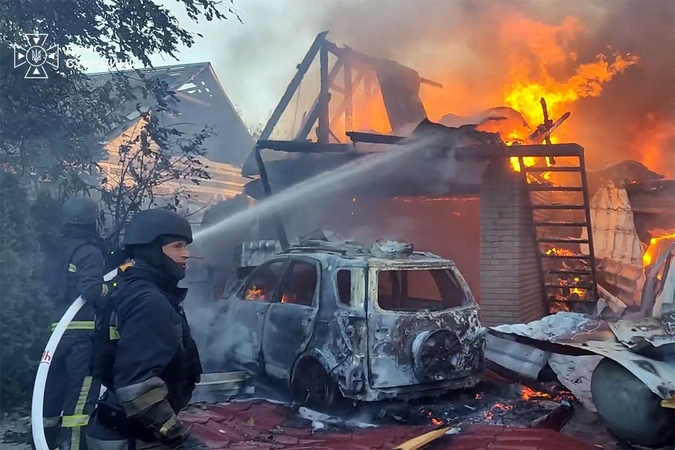 Per Rusijos ataką Dniepropetrovsko srityje žuvo kūdikis