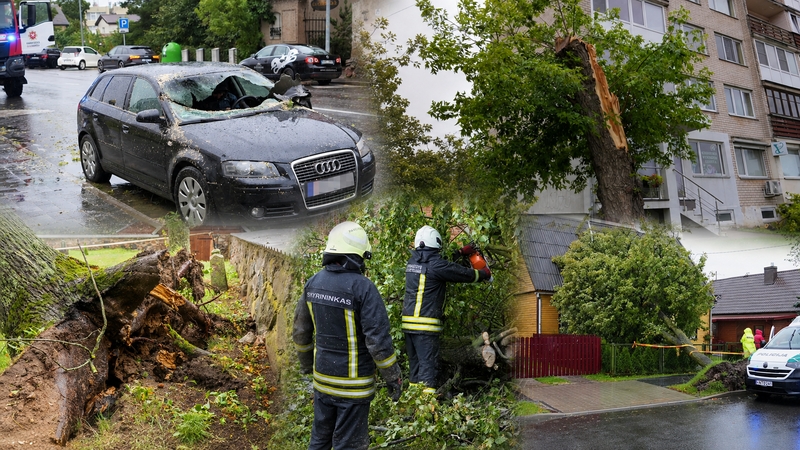 „Nuplėšė namo stogą“: Panevėžio rajone – nepavydėtina situacija
