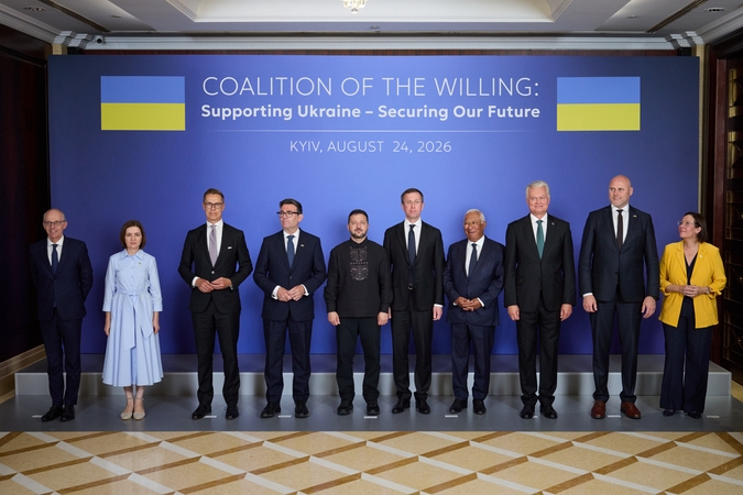 Prezidentas: Lietuva pasirengusi dislokuoti pajėgas Ukrainoje