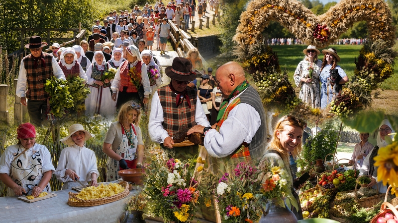 Į Rumšiškes – pasisemti Žolinės tradicijų