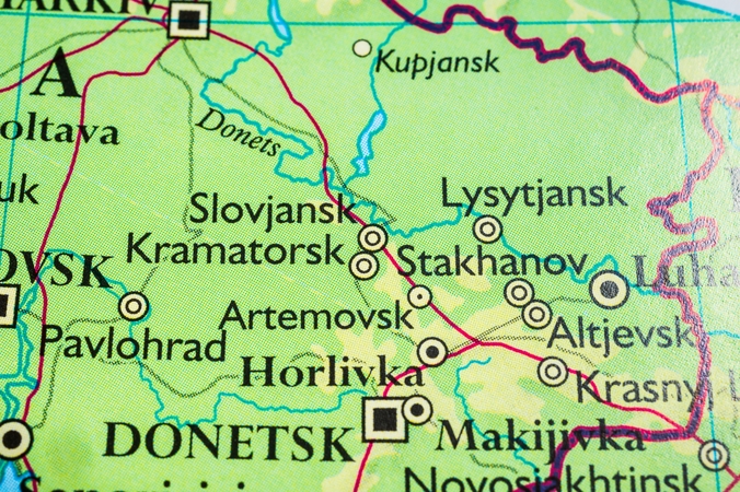Prokremliški pareigūnai: per Ukrainos smūgį autobusui okupuotoje teritorijoje žuvo 9 žmonės