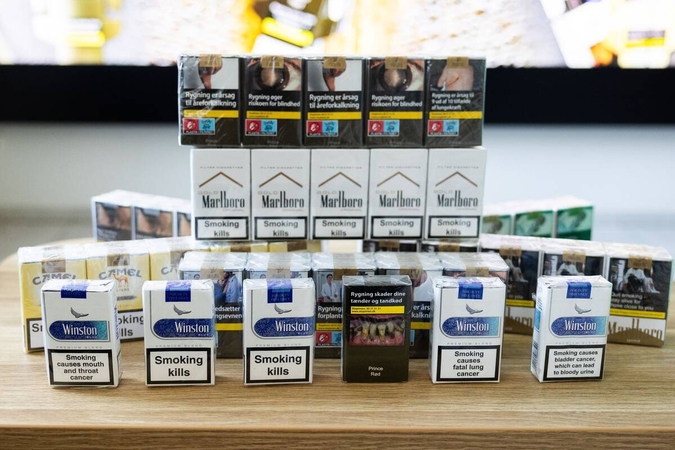 Glaustai: teismui perduota byla dėl nelegalaus cigarečių fabriko Kaune