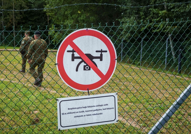 Latvija: praėjusią savaitę numuštas dronas buvo ukrainietiškos kilmės