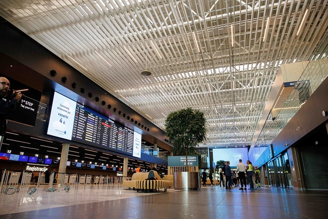 Vilniaus oro uosto išvykimo terminalas 