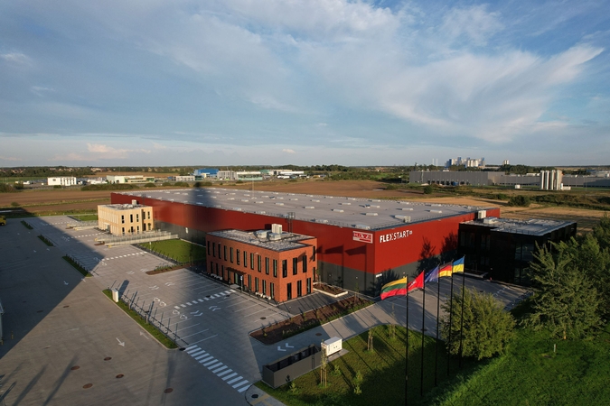 Klaipėdos LEZ pradėtos ketvirtojo „FlexStart“ pastato statybos