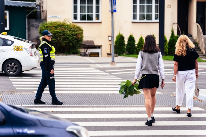 Rugsėjo 1-ąją – ypatingas policijos dėmesys šioms vietoms