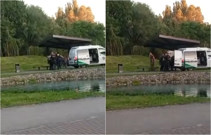 Saulės užtemimas Dainavos parke: mažamečių bandymai smurto fone kviesti policiją baigėsi skirtingai