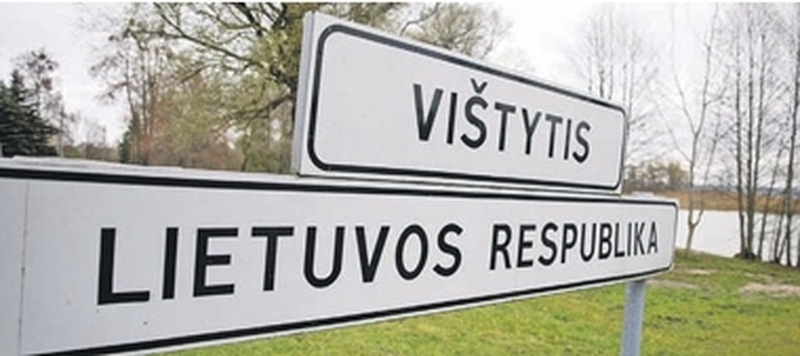 Situacija: Vištyčio ežere žvejai dažnai žvejoja netoli Lietuvos ir Rusijos sienos.
