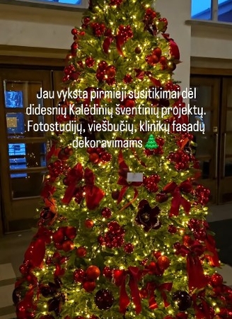 Neįprasta: nors iki Kalėdų dar liko nemažai laiko, jau pasirodė pirmosios reklamos, kviečiančios rezervuoti šventines fotosesijas ir kitas paslaugas.