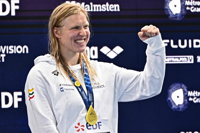 Kulminacija: R. Meilutytės persvara finale prieš kitas dvi prizininkes – 0,01 ir 0,02 sek.