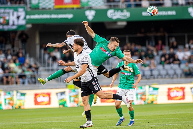 Pergalė: „Kauno Žalgiris“, įveikęs „Besiktas“, papildė savo metraštį dar vienu istoriniu įrašu.