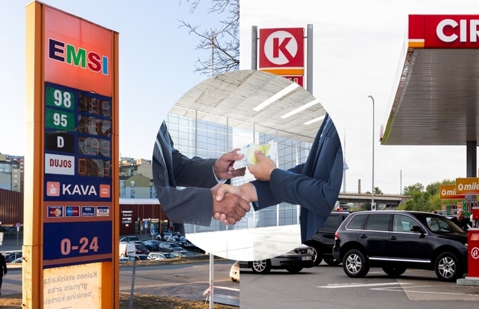 „Emsi“ ir „Circle K“ verslo mainai
