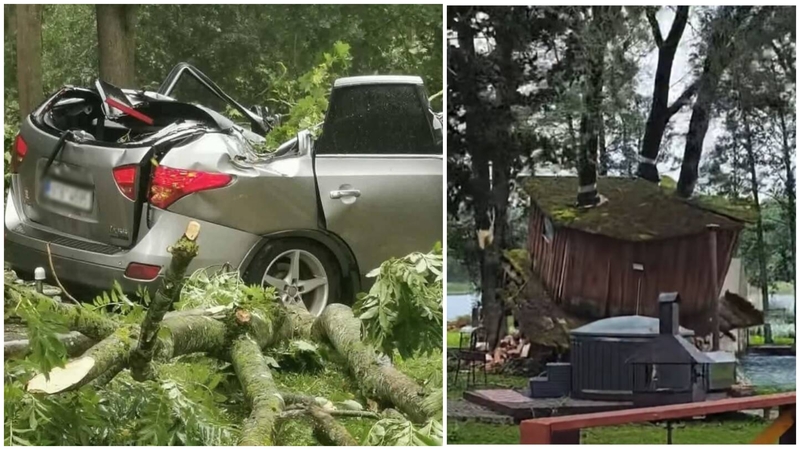 Meteorologas palygino, kuri audra buvo stipresnė