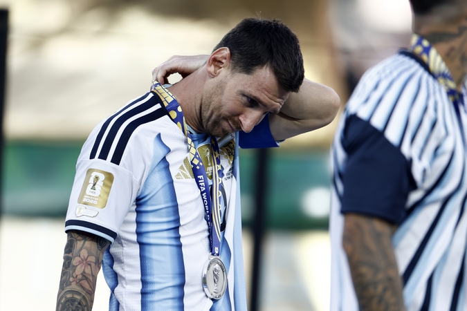 Mirė Lionelio Messi tėvas Jorge Messi