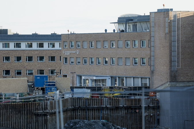 Oslo ligoninė, į kurią paguldytas karalius Haraldas