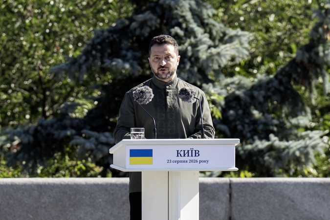 Zelenskis: Ukraina beveik visiškai susigrąžino Dnipropetrovsko srities kontrolę