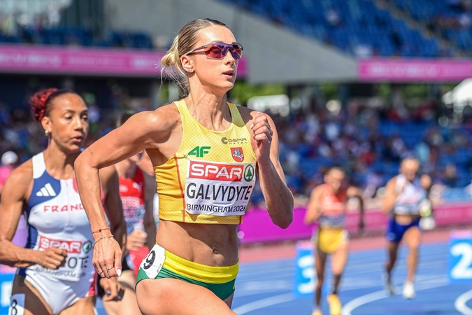 Gabija Galvydytė Europos lengvosios atletikos čempionate liko ketvirta