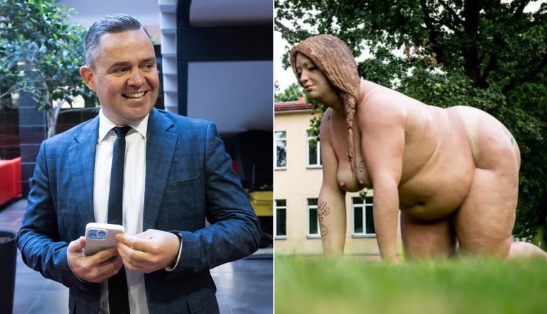 Po „Lietuvaitės“ skulptūros skandalo Kaišiadoryse prabilo pats meras