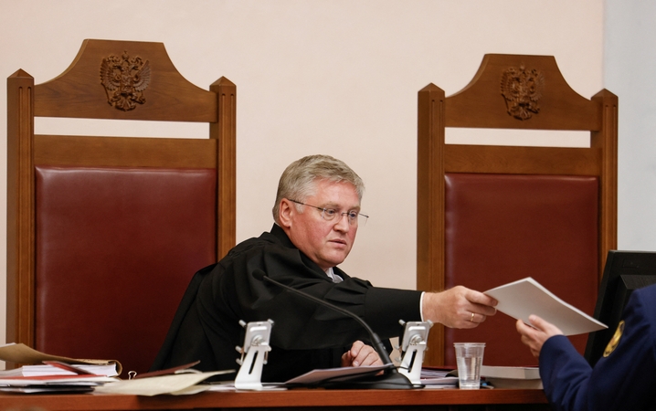 Rusija uždraudė vienintelei karui prieštaraujančiai partijai dalyvauti parlamento rinkimuose