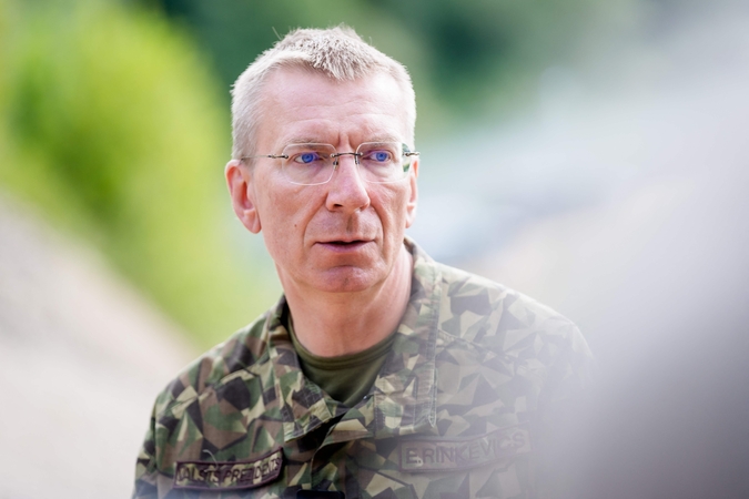 Latvijos prezidentas: personalo trūkumas gali pakenkti saugumui pasienyje
