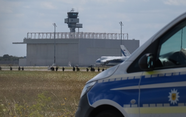 WSJ: JAV žvalgyba droną Leipcigo oro uoste sieja su Rusija 