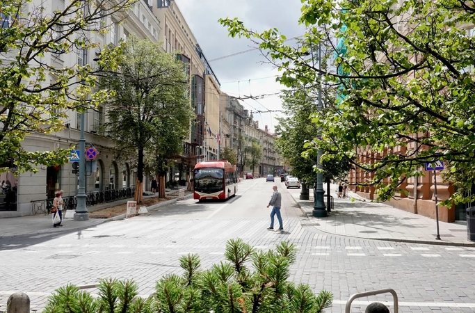Sostinės centre – kapitalinio remonto darbai