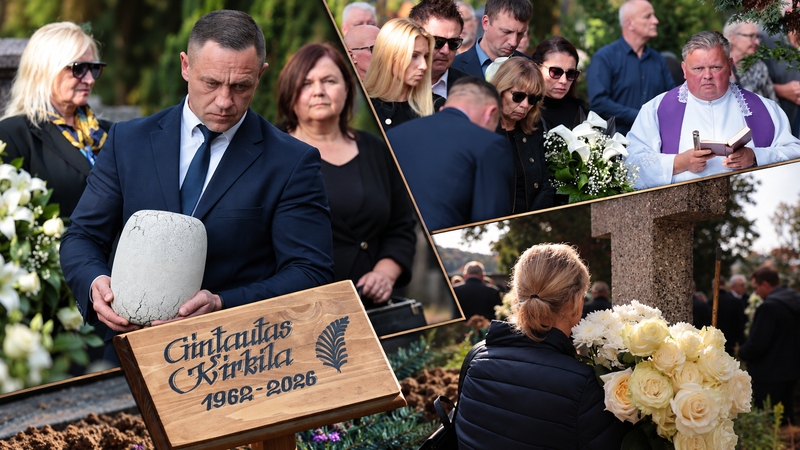 Gintautas Kirkila-Klarkas amžinojo poilsio atgulė Panemunėje
