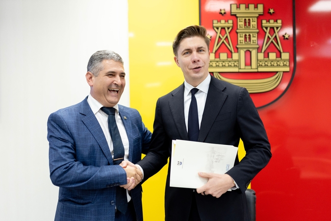 Darius Jasaitis ir Mindaugas Sinkevičius
