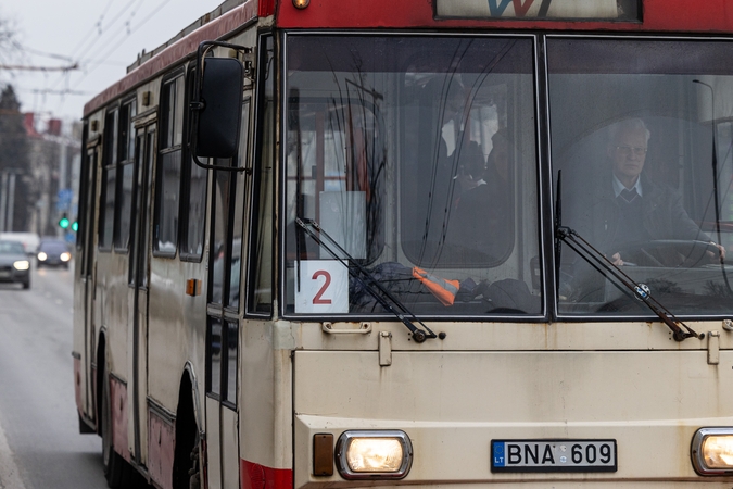 Benkunskas: gruodį Vilnius atsisveikins su paskutiniu senu čekoslovakišku „Škoda“ troleibusu