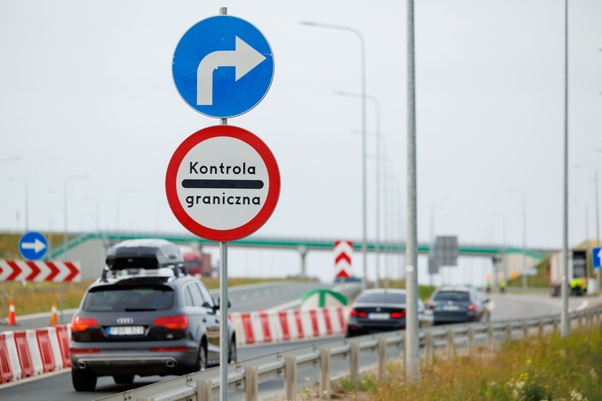 Lenkija pratęs kontrolę pasienyje su Vokietija ir Lietuva