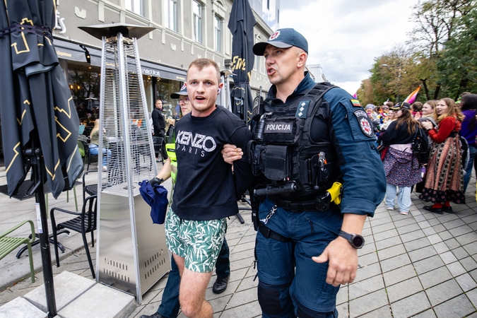Policija: „Kaunas Pride“ praėjo ramiai, nukentėjusiųjų nėra