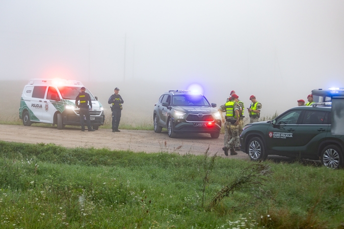 Rytas po drono numušimo: budi policijos pajėgos