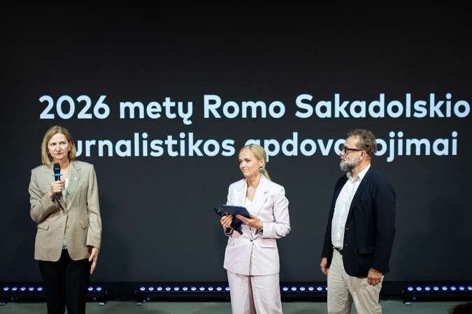 2026 metų Romo Sakadolskio žurnalistikos apdovanojimai
