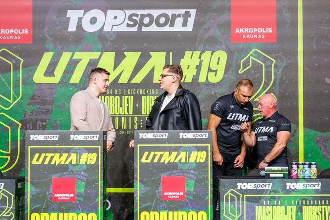 „UTMA 19“ spaudos konferencija