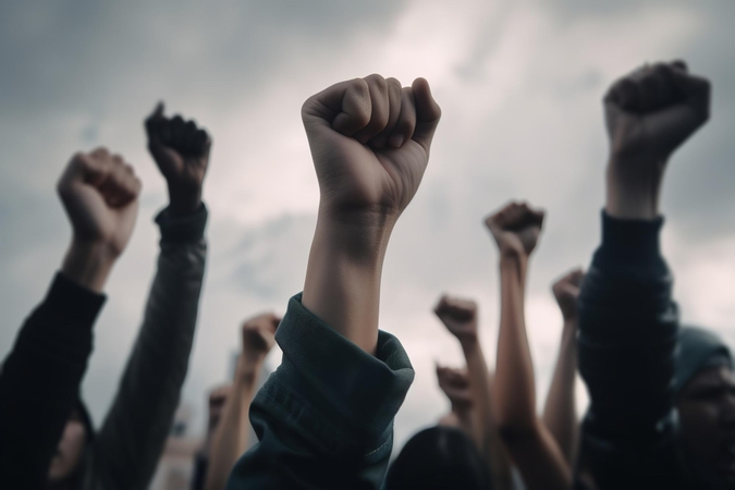 Dešimtys tūkstančių Vokietijoje protestuoja prieš kraštutinius dešiniuosius