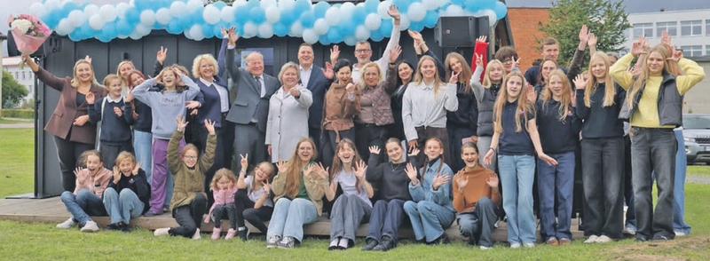Sukaktis: Vilkijos atvira jaunimo erdvė atšventė pirmąjį gimtadienį.