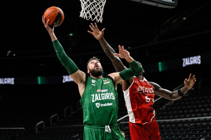 Kauno „Žalgiris“ įsirašė kovingą pergalę prieš „Juventus“