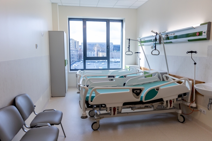 Prie ligoninės sugužės tarnybos: ragina išlikti ramiais – tai pratybų dalis