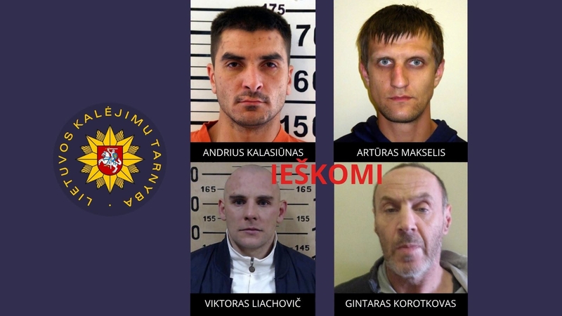 Įsidėmėkite šiuos veidus: jei nors vieną pastebėjote, skubiai praneškite teisėsaugai