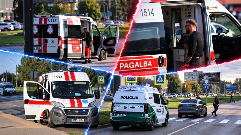 Prie Draugystės parko – skaudi eismo nelaimė