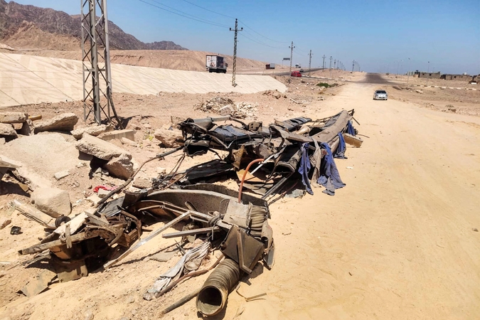 Egipto Sinajaus pusiasalyje per autobuso avariją žuvo 22 žmonės, tarp jų – 10 jordaniečių 
